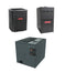 Goodman - 3.0 Ton Cooling - 60k BTU/Hr Heating - Air Conditioner + Multi Speed Furnace System - 14.5 SEER2 - 80% AFUE - Upflow