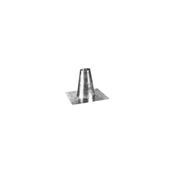 AmeriVent 11/2F 11/2F F Series Standard Round Flashing, Steel, 1-1/2 IN Pipe