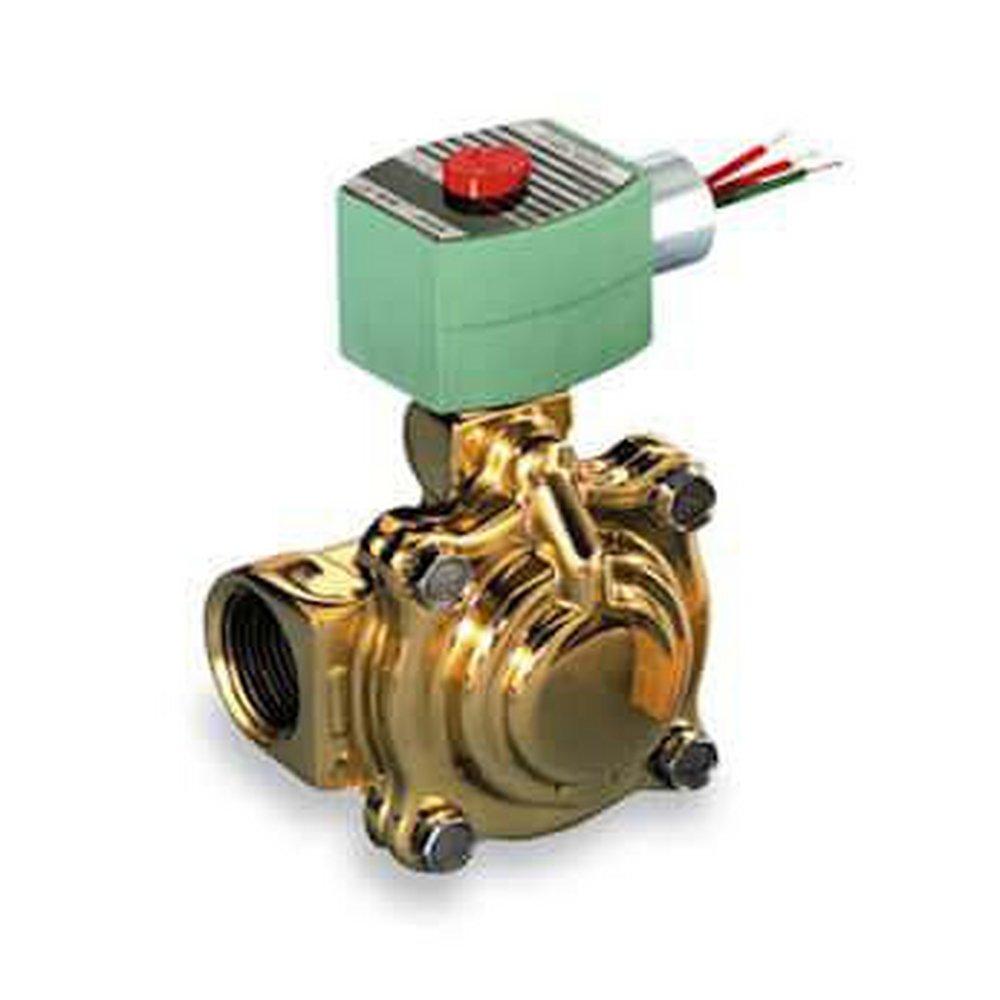 ASCO 8220G29 RedHat Series 1.5 in. Normally Closed Solenoid Valve Brass Body