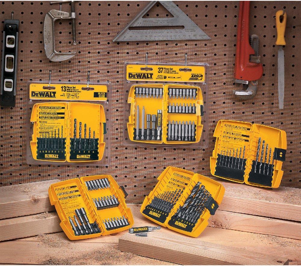 DEWALT DW1167 17-Piece Black Oxide Drill Bit Set