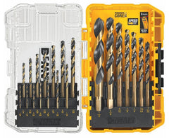 DEWALT DW1167 17-Piece Black Oxide Drill Bit Set