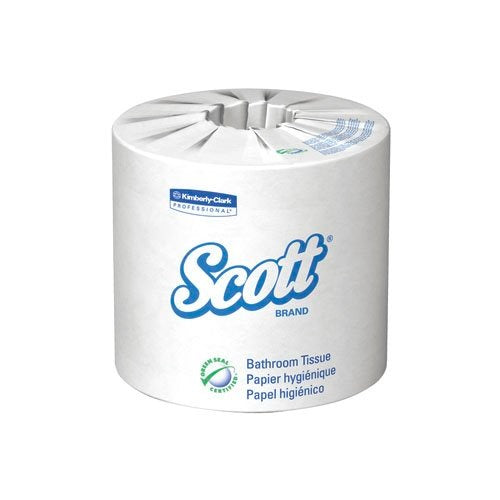 KIMBERLY-CLARK Kimberly-Clark KCC13217 Scott recycled fiber standard bath tissue roll (506 sheets)