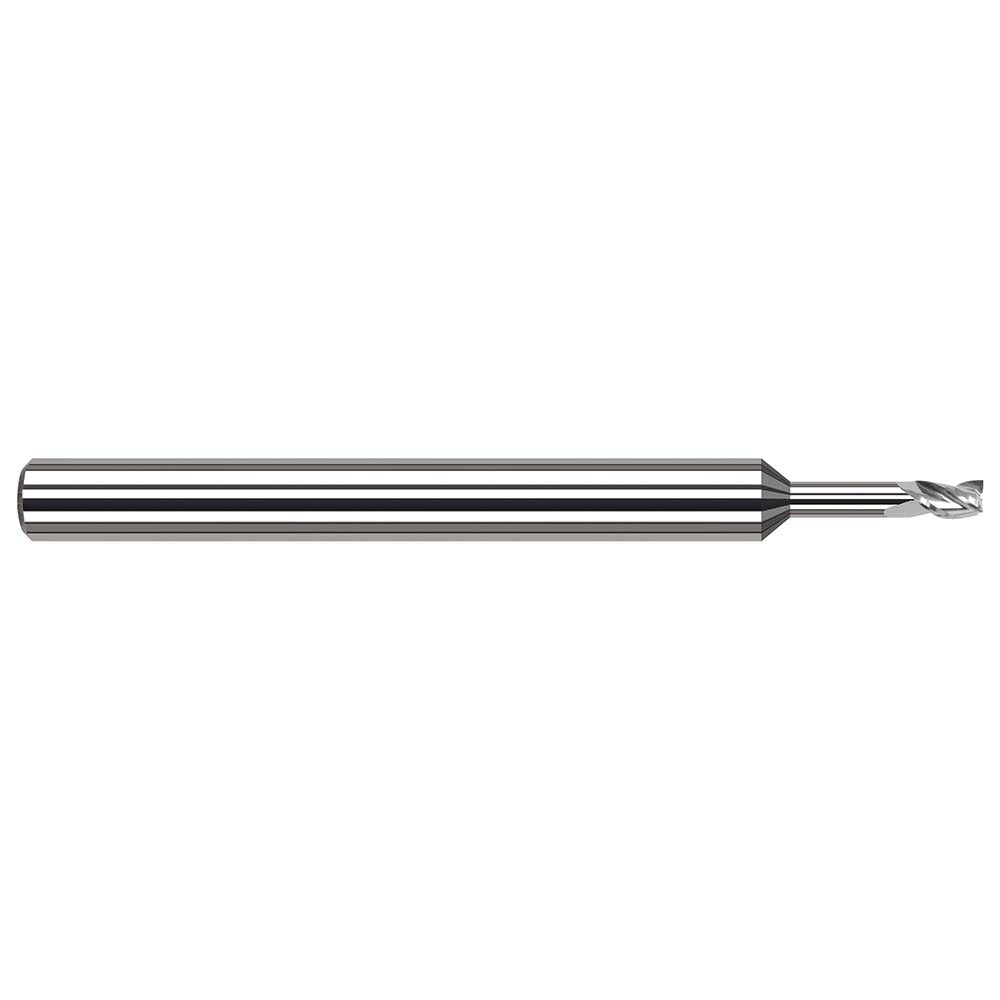 HARVEY TOOL Harvey Tool 930825 Square End Mill 0.025 in 3 Flute Carbide