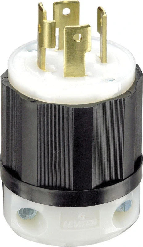 LEVITON Leviton R61-02711-0BX L14-30P locking cord plug 30A 125/250V (1 pack) 021-02713-0PB