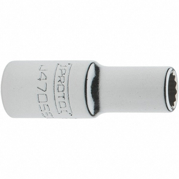 PROTO Proto J47055MN 5mm 12-point 1/4 Drive Hand Socket