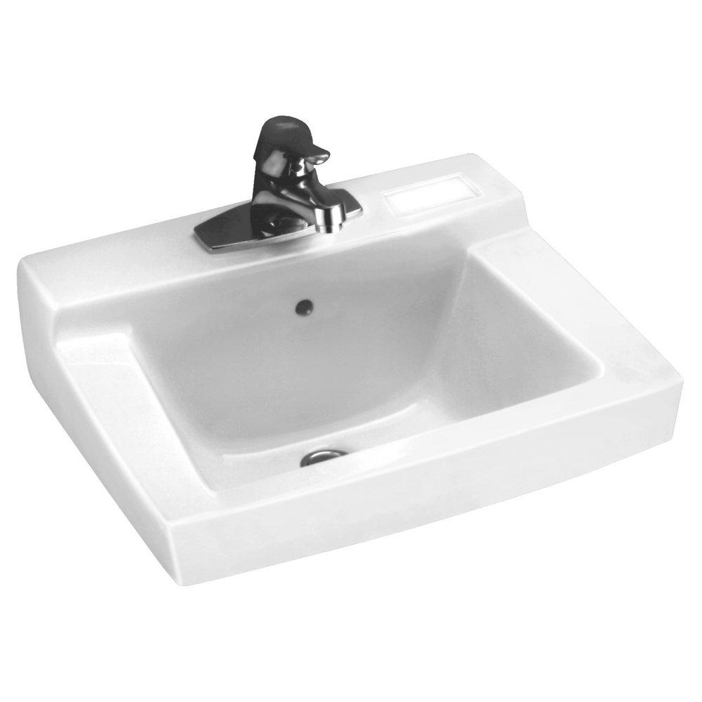 American Standard 0321075.020 Declyn Wall-Hung Bathroom Sink, White