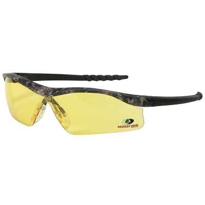 MCR Safety MODL114 Mossy Oak Dallas Safety Glasses Amber Lens