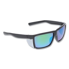 MCR Safety SR22BGZ Swagger SR2 Series Safety Glasses Green Mirror Polarized Lens