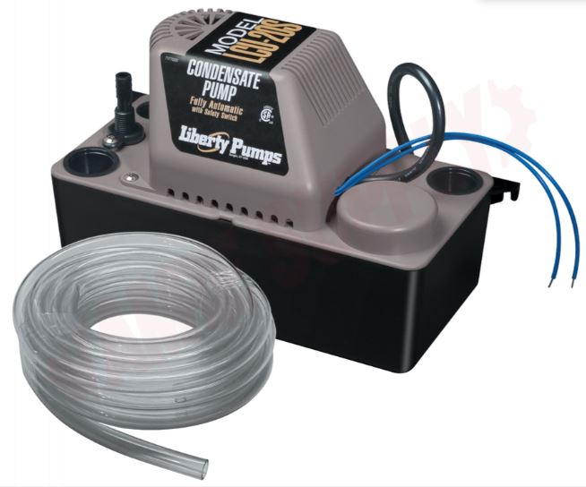 Liberty Pumps LCU220ST Condensate Pump With Safety Switch And 20' Tubing Kit, 230V