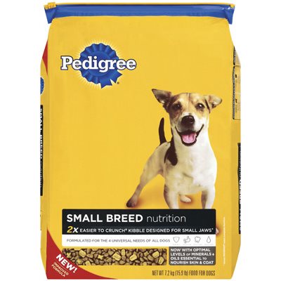 TRUE VALUE 10084166 Pedigree Dog Food Small Breed 15.9-Lbs.