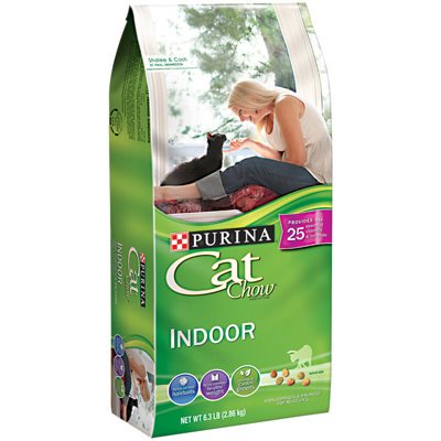 True Value 15017 Purina Cat Chow Cat Food Indoor 6.3-Lb Bag