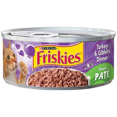 TRUE VALUE 42184 Purina Friskies Cat Food Turkey/Giblet Pate 5.5-oz. Can