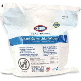 CLOROX Clorox 10044600303595 Bleach Germicidal Wipes Refill 110ct