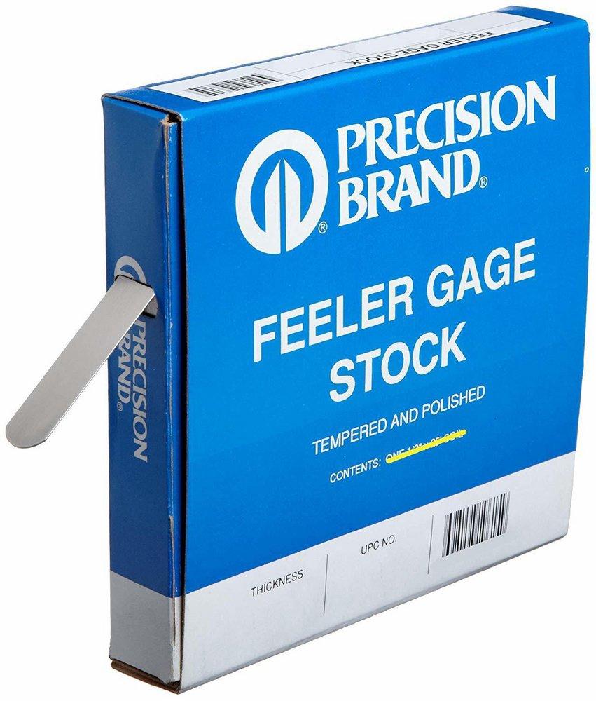 Precision Brand 19125 25 ft. Steel Feeler Gage