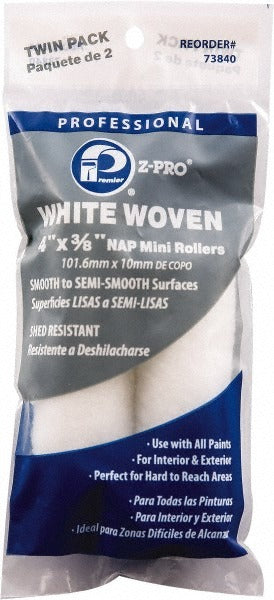 PREMIER PAINT ROLLER Premier Paint Roller 73840 Mini Roller Cover 3/8 in Nap 4 in