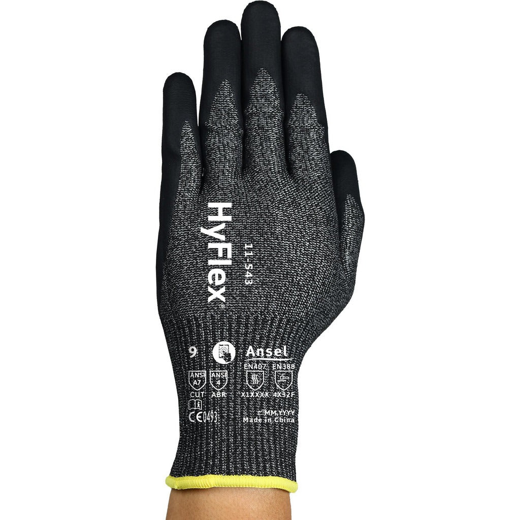ANSELL Ansell 11543100 Cut Resistant Gloves A7 Xl Nitrile