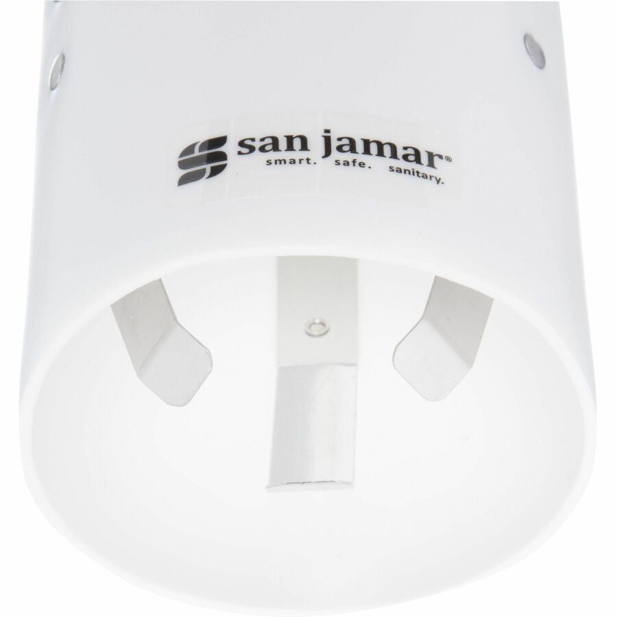 SAN JAMAR San Jamar SJMC4160WH Small Pull-Type Water Cup Dispenser (16 inches Tube) C4160WH