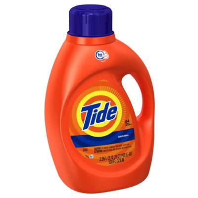 TRUE VALUE 08886 Tide Laundry Detergent Liquid HE Regular Scent 100-oz.