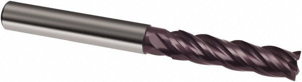 GUHRING Guhring 9036270100000 Square End Mill 0.3937in 4 Flute Carbide