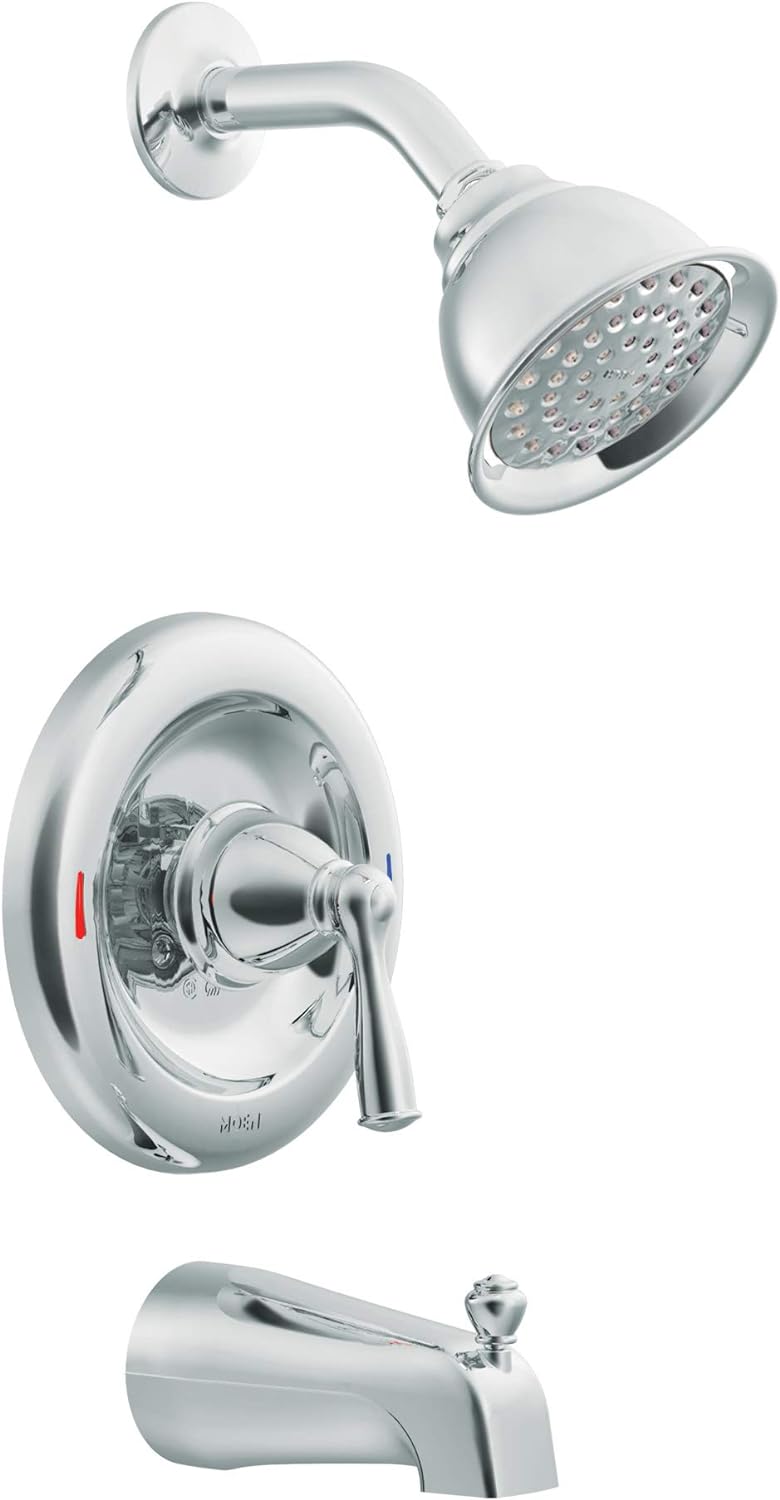 Moen 82910 Banbury One Handle Single Function Bathtub & Shower Faucet in Polished Chrome