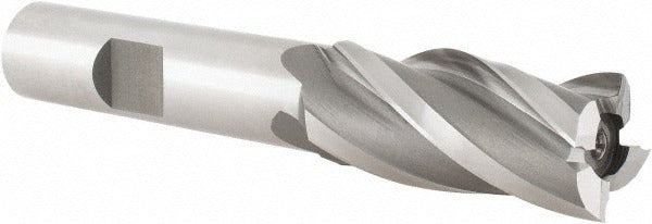 HERTEL Hertel E1031904 Square End Mill 5/8 in 4 Flute Hss