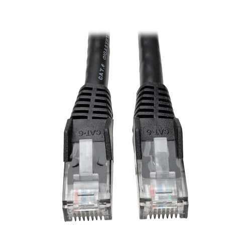 TRIPP LITE Tripp Lite N201-005-BK Cat 6 Patch Cable Black 5 Ft