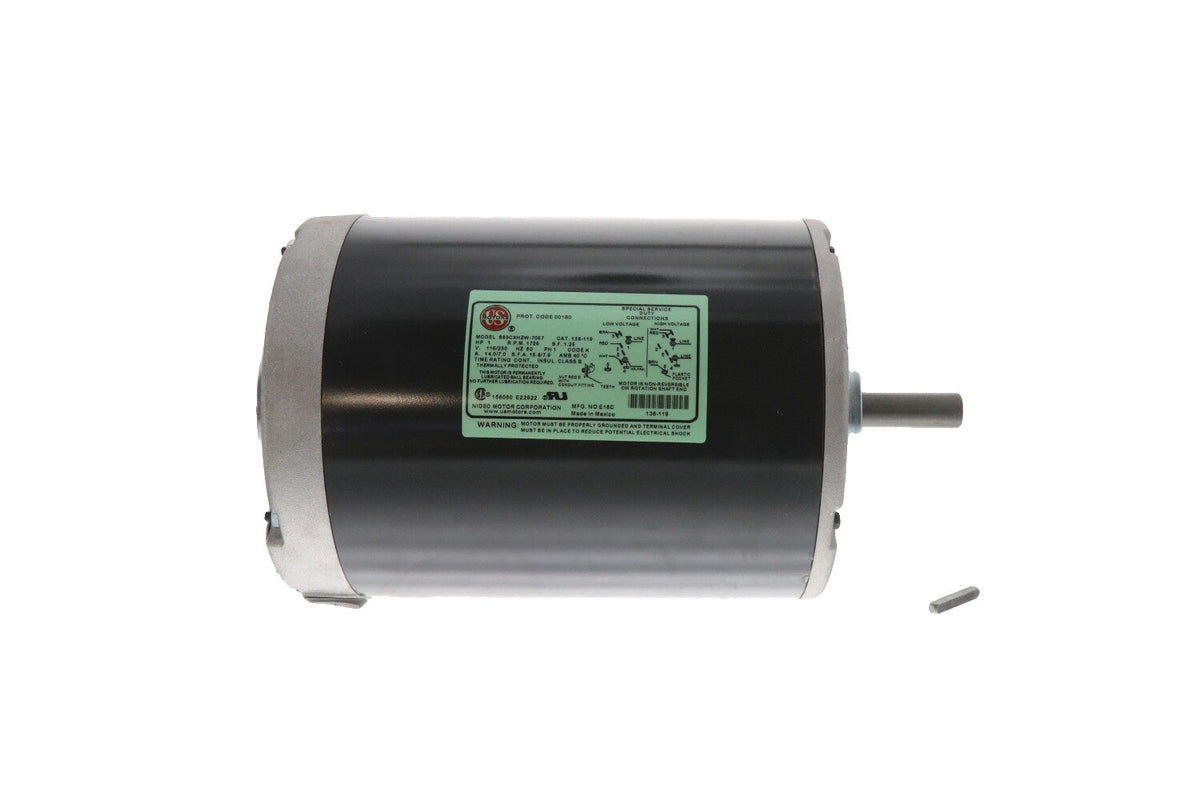 Taco 138-119 Pump Motor 1 HP 115V/230V/60/1Ph