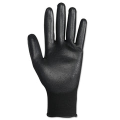 Kimberly-Clark Professional 13839 KleenGuard G40 Polyurethane Coated Gloves, 9/Large, Black