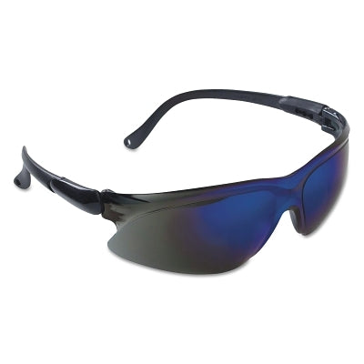 Kimberly-Clark Professional 14475 V20 Visio Safety Eyewear Blue Mirror Lens Anti-Scratch Black Frame