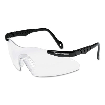 Smith and Wesson 19799 Magnum 3G Safety Glasses Clear Polycarbonate Lens Black Frame