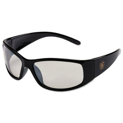 Smith and Wesson 21306 Elite Safety Glasses Indoor Outdoor Polycarbonate Lens Uncoated Black Nylon