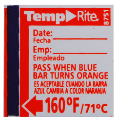 Temperature Label 160F 8751 for Taylor Thermometer TAY8751