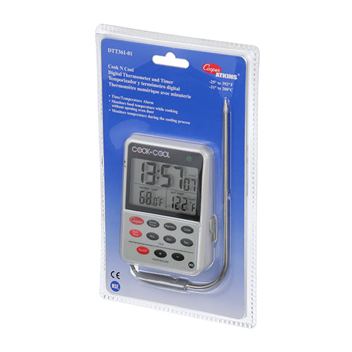 Digital Thermometer Time R Cooking and Cool Down for Atkins CPDTT361-01