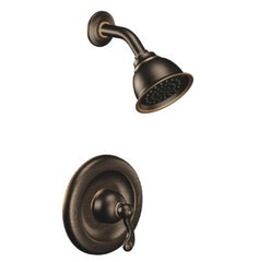 Moen T2122EPBRB Traditional One Handle Single Function Shower Faucet in Mediterranean Bronze