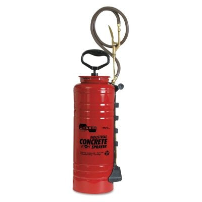 Chapin 1949 Concrete Open Head Sprayer 35 Gallon 40-60 PSI 48 Inch Hose Tri-Poxy Steel Tank