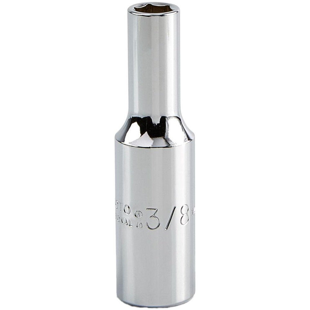 PROTO Proto J5312H Deep Hand Socket 3/8 in 6-point Chrome