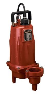 Liberty Pumps LEH204M3-5 Sewage Pump 2 HP 440-480V 50 ft Cord 3 Discharge