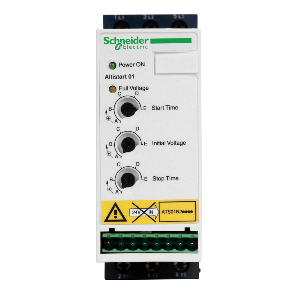 Schneider Electric ATS01N209RT Soft Starter 9A 460 to 480V