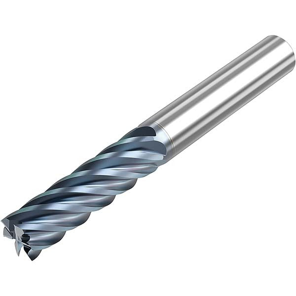SECO TOOLS Seco 10008083 Square End Mill 0.5 in 6 Flute Solid Carbide