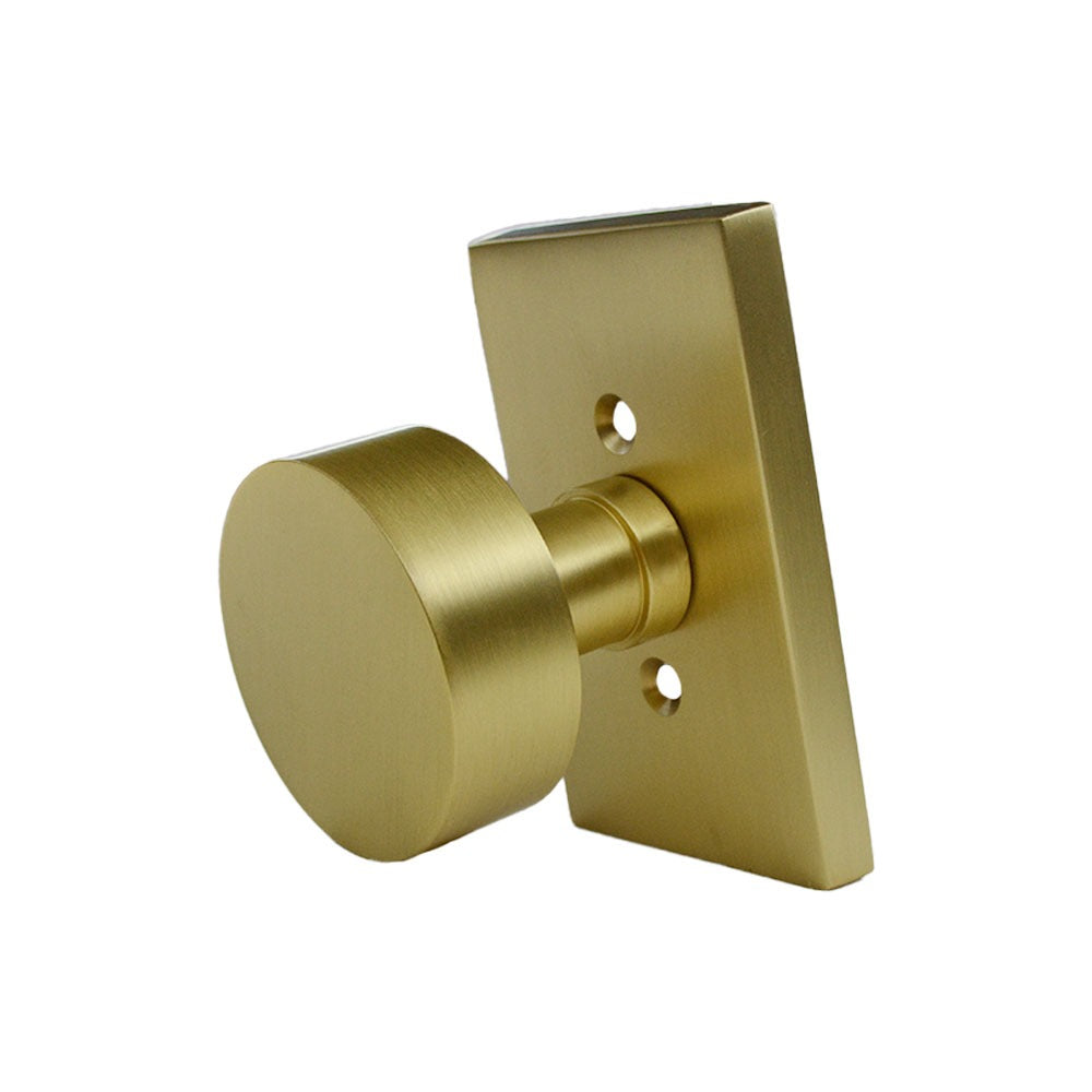 EMTEK Emtek 5112ROUUS4 Round Knob Passage Set Satin Brass