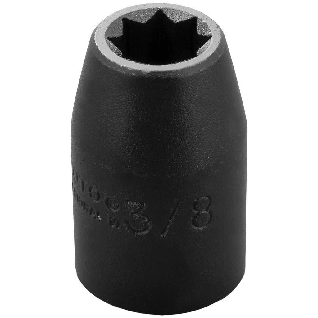 PROTO Proto J7412S Impact Socket 1/2 in Drive 3/8 in 8-point