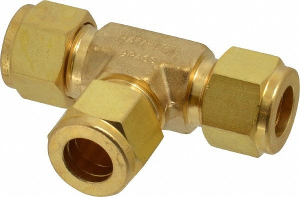 HAM-LET Ham-let 3101862 Brass Compression Tube Union Tee