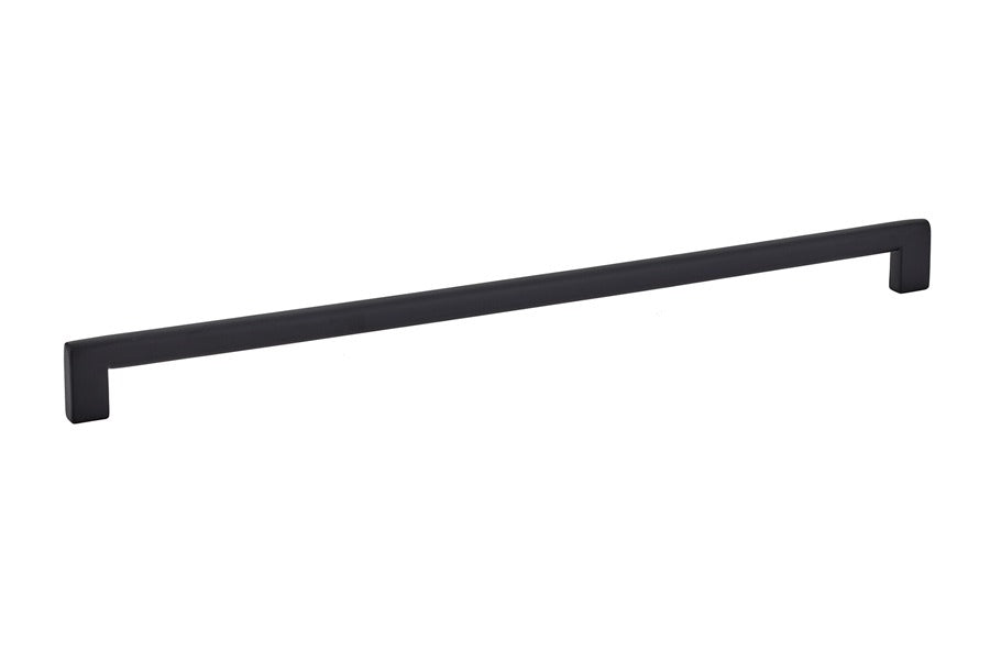 EMTEK Emtek 86274US19 Trail Cabinet Pull 16 in Flat Black