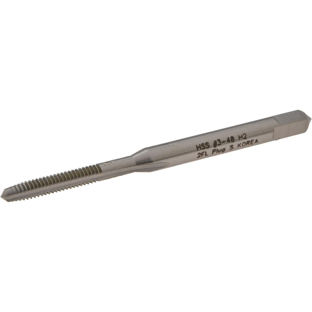 HERTEL Hertel K008055AS Plug Hand Tap 3-48 Unc 2-flute Hss