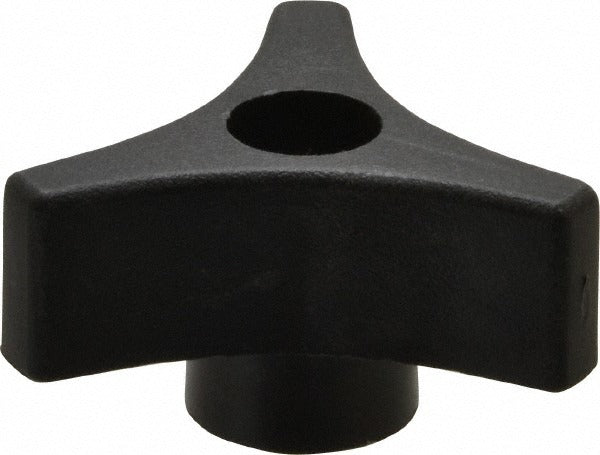 GIBRALTAR Gibraltar G10-3041-W 3 Arm Knob 2 in 3/8-16 Black