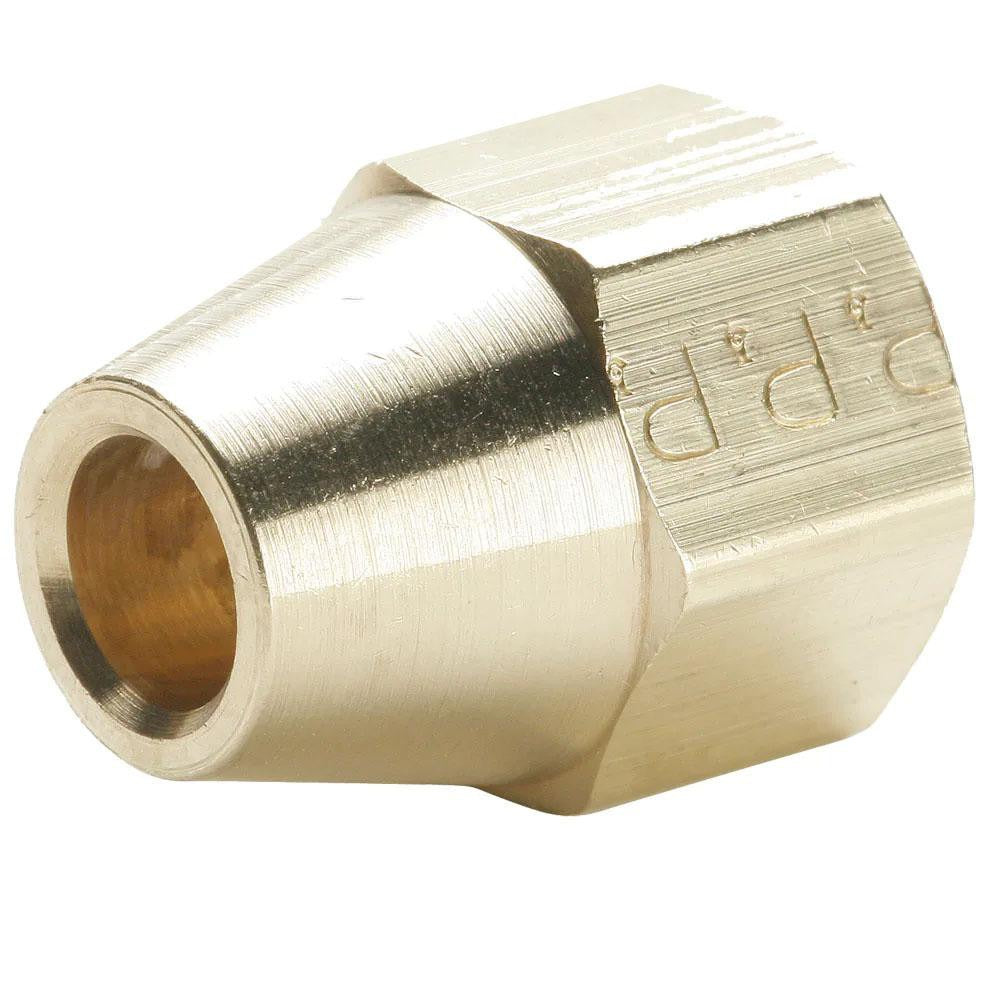 PARKER Parker 41FS-3 Brass Flared Tube Short Nut 3/16 in Od