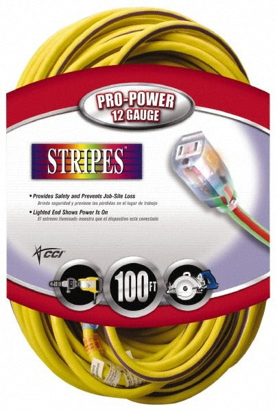 SOUTHWIRE Southwire 2549SW0022 Outdoor Extension Cord 100 Ft 12/3 Awg