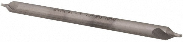 HERTEL Hertel H-81186040500 Combo Drill Countersink Size 4 Cobalt