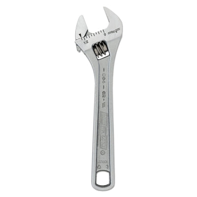 Channellock 804 Bulk Adjustable Wrench 4 Inch Chrome .51 Inch Opening