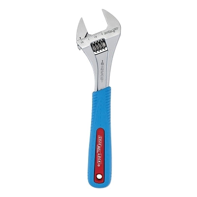 Channellock 812WCB Bulk Code Blue Adjustable Wrench 12 Inches 1-1/2 Inches Jaw Opening Chrome